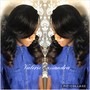 Sew-in Take down + perimeter color Closure Sew In