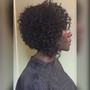 Relaxed Silkpress/ Deep Condition/ Trim Combo