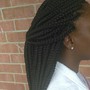 Micro locs w/natural hair