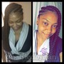 2 braids natural hair