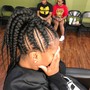 Crochet Braids with individuals  in front