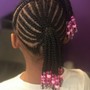 Kid's Braids W/shampoo