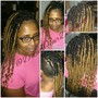 Hair provided for braids add on