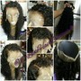 Flip over sew in