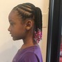 Kid's Braids without shampoo