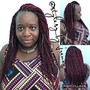 Senegalese Twist bra strap length