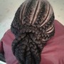 Adult Natural Hair Braiding