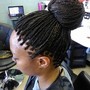 2 Braids WITH PONYTAIL