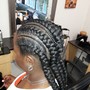 Feed-in braids