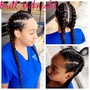 Fulani Braids w/ Knotless