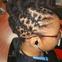 Updo/Protective Style/2 Strand Twist