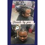 Men stitch braids