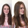 Girl haircut (12yrs old and under)