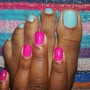 Acrylic Toe Full Set (10Toes)