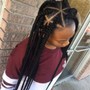 BOHO KNOTLESS GODESS Braids