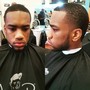 Men's Brush Cut including Beard