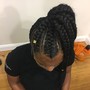 Knotless Box Braids SM/MED + CURLS