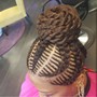 Braided/twisted style weave added