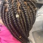 Extra length (cornrow styles only)