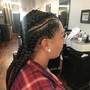 Large Ponytail Braids