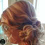 Day of Bridal Makeup, Hairstyle