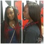 Half Braids Half Sew-in