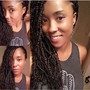 Flat Twist style W/o Hair Added