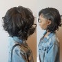 Short hair quickweaves