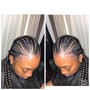 Individual plaits no hair added