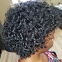 Natural Hair "Roller Set"