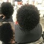 Natural Hair Blowout