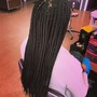 Straight back Braids