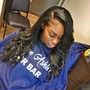 Weave treatment ( no outside hair)