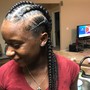 Extended Ponytail(w braiding hair)