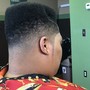 Bald fade, beard trim ,; razor line