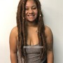 Individual CROCHETED  Goddess Locs