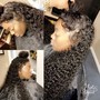 4 Cornrows/braid down