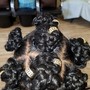 Natural Hair "Roller Set"