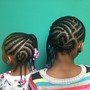 2 Feed In Braids