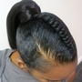 Quick Weave (relaxed hair)