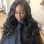 Hybrid Install (Tape Ins + Sew In)