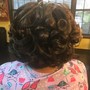 Updo hairstyle