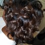 Natural Hair "Roller Set"