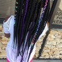 Colored braiding hair ($10 per color needed)