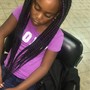 Colored braiding hair ($10 per color needed)