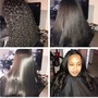 Natural hair Sleek & Smooth Blowout