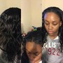 Frontal sew in