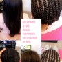 Basic braiding pattern /cornrows