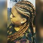 Wig braid down