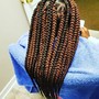 Wig braid down